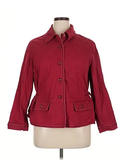 Pre-owned Talbots Jacket In Red