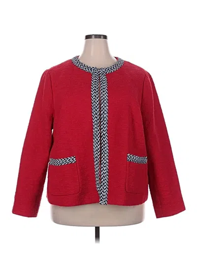 Pre-owned Talbots Jacket In Red