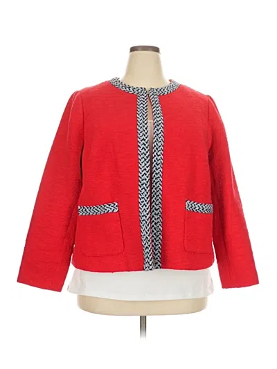 Pre-owned Talbots Jacket In Red