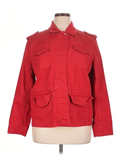Pre-owned Talbots Jacket In Red