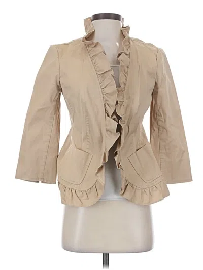 Pre-owned Talbots Jacket In Tan