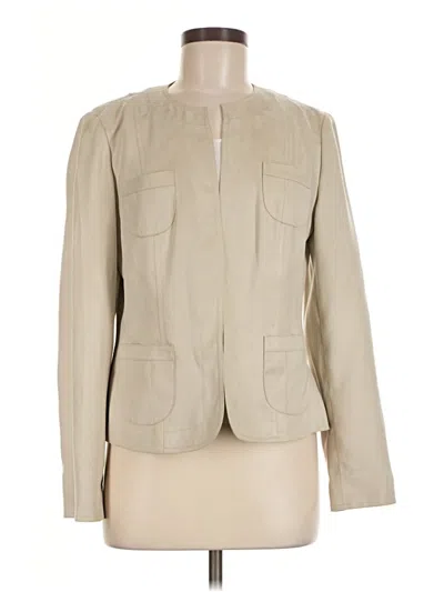 Pre-owned Talbots Jacket In Tan
