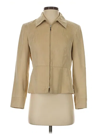 Pre-owned Talbots Jacket In Tan