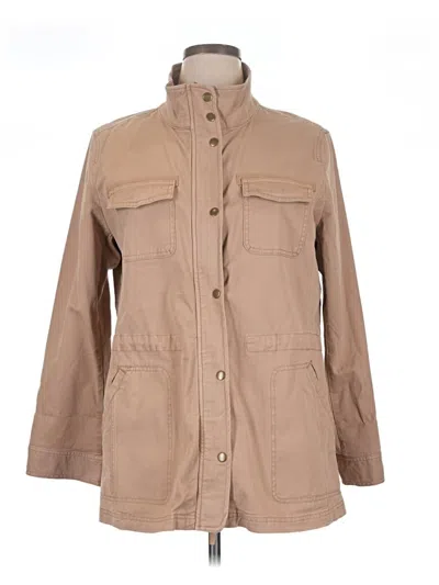 Talbots Jacket In Tan