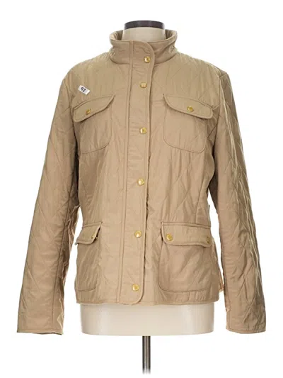 Pre-owned Talbots Jacket In Tan