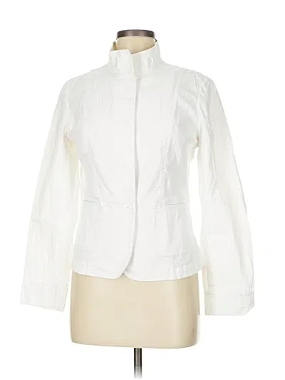 Pre-owned Talbots Jacket In White