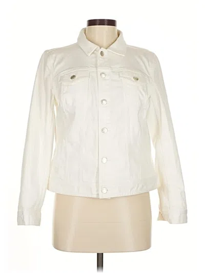 Pre-owned Talbots Jacket In White