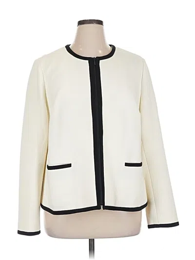 Pre-owned Talbots Jacket In White