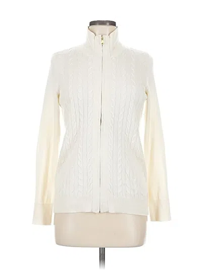 Pre-owned Talbots Jacket In White