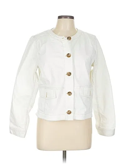 Pre-owned Talbots Jacket In White