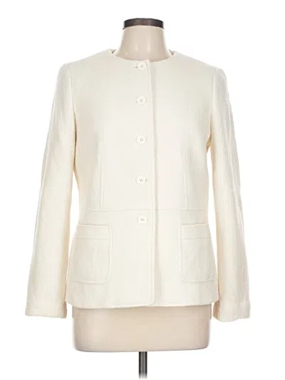 Pre-owned Talbots Jacket In White