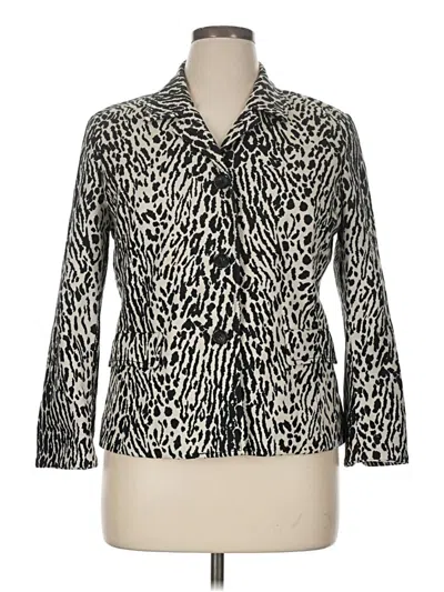 Pre-owned Talbots Jacket In White