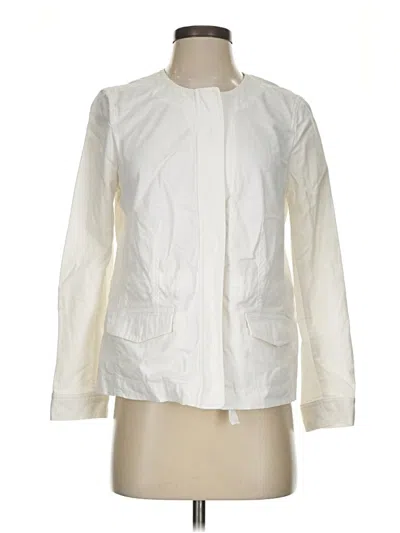 Pre-owned Talbots Jacket In White