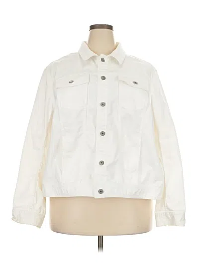 Pre-owned Talbots Jacket In White