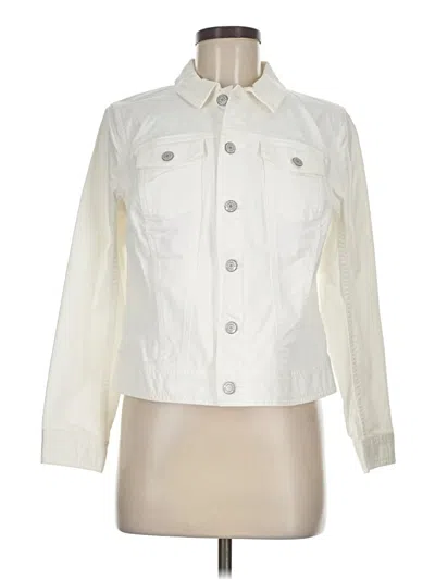 Pre-owned Talbots Jacket In White