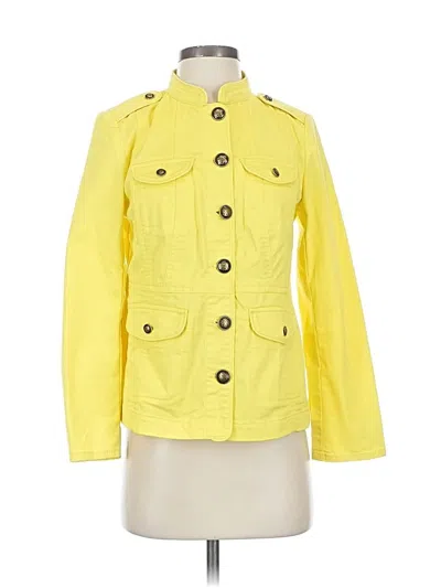 Pre-owned Talbots Jacket In Yellow