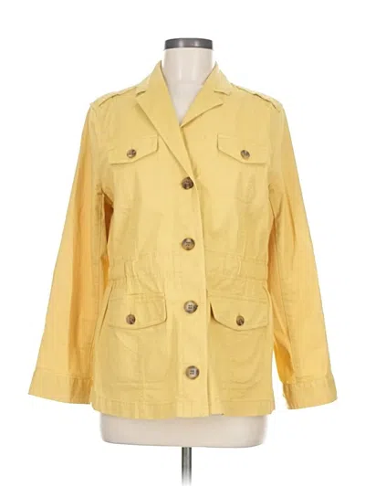 Pre-owned Talbots Jacket In Yellow