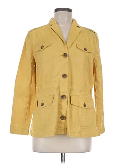 Pre-owned Talbots Jacket In Yellow