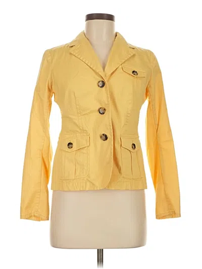 Pre-owned Talbots Jacket In Yellow
