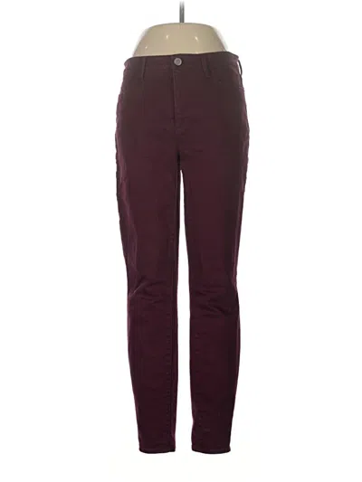 Pre-owned Talbots Jeans In Burgundy