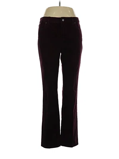 Pre-owned Talbots Jeans In Burgundy