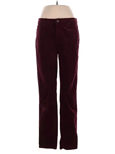 Pre-owned Talbots Jeans In Burgundy