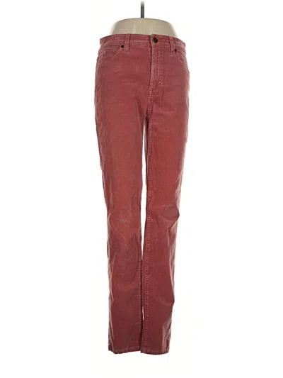 Pre-owned Talbots Jeans In Burgundy