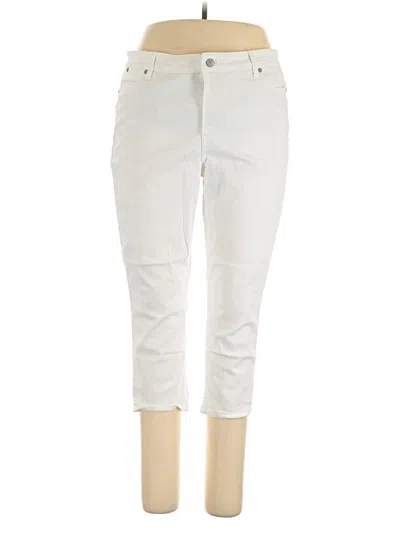 Pre-owned Talbots Jeans In Ivory