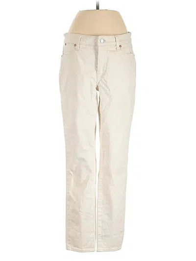 Pre-owned Talbots Jeans In Ivory
