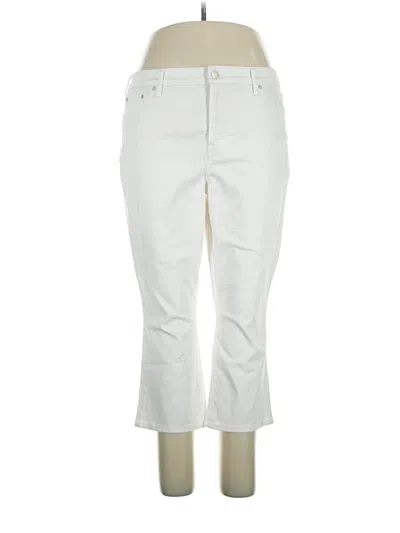 Pre-owned Talbots Jeans In Ivory