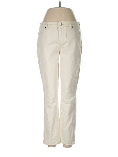Pre-owned Talbots Jeans In Ivory