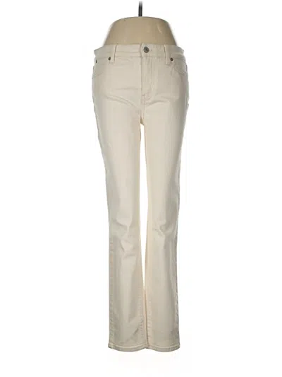 Pre-owned Talbots Jeans In Ivory
