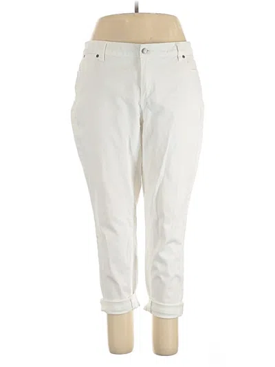 Pre-owned Talbots Jeans In Ivory