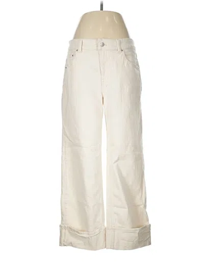 Pre-owned Talbots Jeans In Ivory