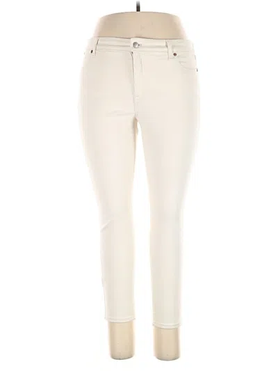 Pre-owned Talbots Jeans In Ivory