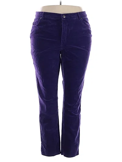 Pre-owned Talbots Jeans In Purple