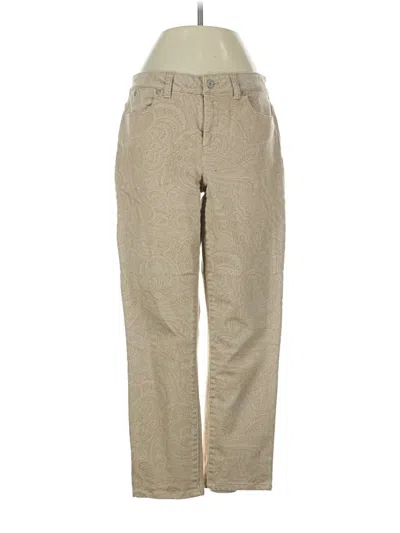 Pre-owned Talbots Jeans In Tan