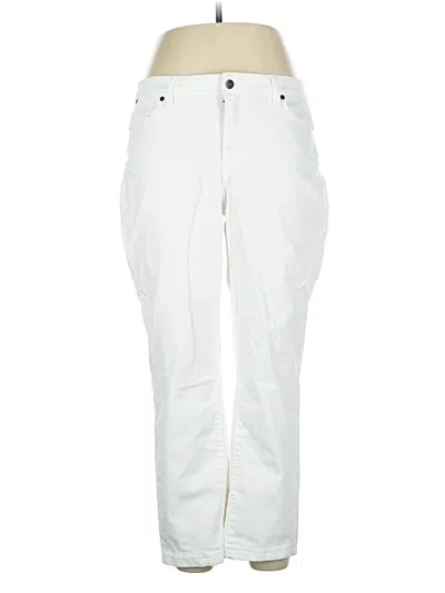 Pre-owned Talbots Jeans In White