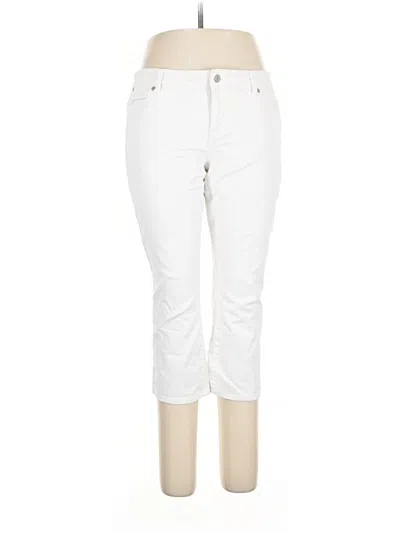 Pre-owned Talbots Jeans In White