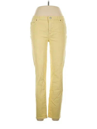 Pre-owned Talbots Jeans In Yellow