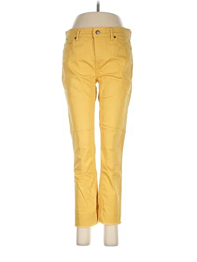 Pre-owned Talbots Jeans In Yellow