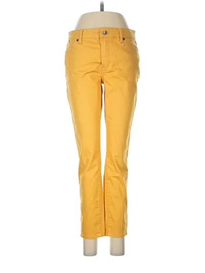 Pre-owned Talbots Jeans In Yellow