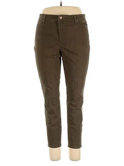 Pre-owned Talbots Jeggings In Brown