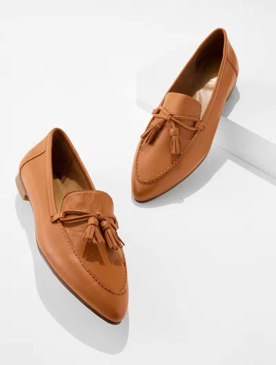 Talbots Kacey Nappa Loafers - Havana Tan - 5m  In Brown