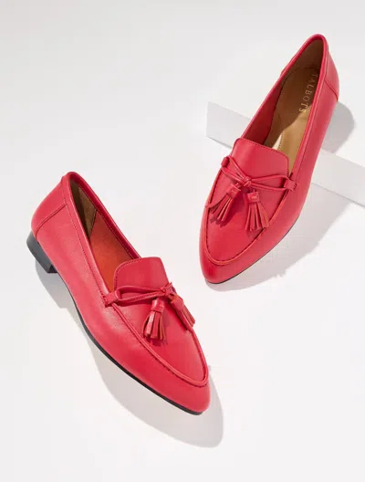 Talbots Kacey Nappa Loafers - Red - 5m