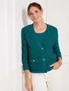 Talbots Kate Cardigan Sweater - Dark Teal - X In Dark Teal