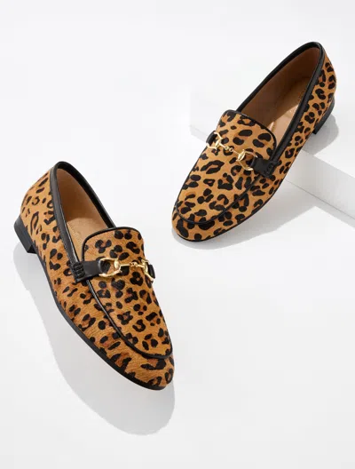 Talbots Katelyn Bit Loafers - Calf Hair Tan - 5m  In Brown