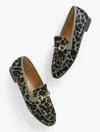 Talbots Katelyn Calf Hair Loafers - Burnt Olive - 10 1/2 M  In Brown
