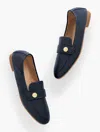 Talbots Katrina Bit Soft Sole Nappa Loafers - Blue - 11m