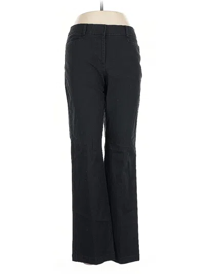 Pre-owned Talbots Khaki Pant In Black